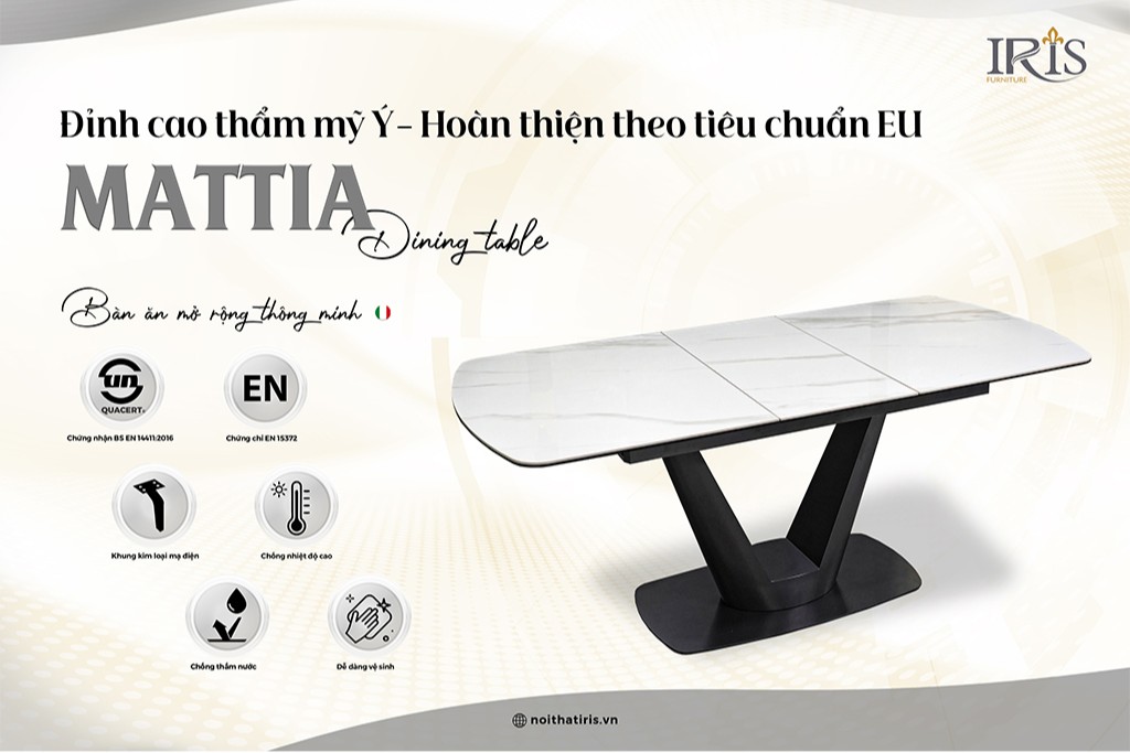 Thiết kế Ý theo tiêu chuẩn Eu