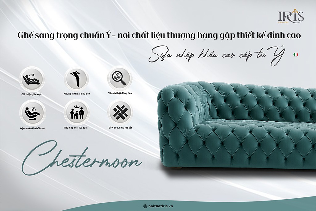 Sự kết hợp hoàn hảo giữa thiết kế tinh tế và chất liệu