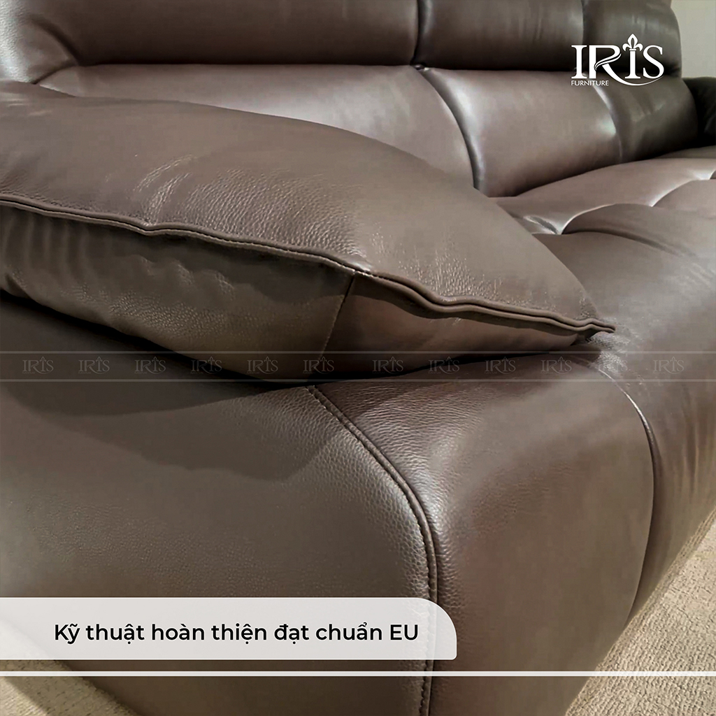Chất liệu da bò thật full grain nguyên tấm cao cấp