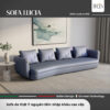 Sofa Lucia Casa 4 chỗ phòng khách cao cấp