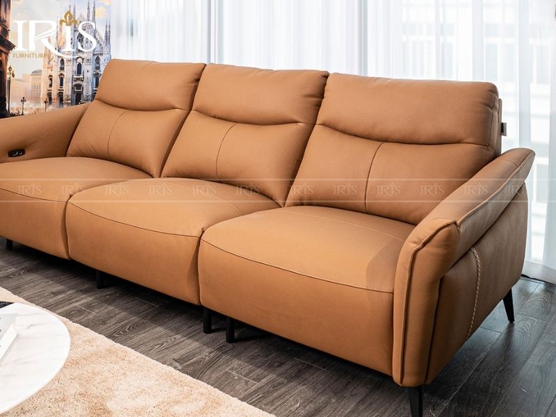 IRIS nhập khẩu sofa da bò Ý nguyên chiếc được kiểm định nghiêm ngặt