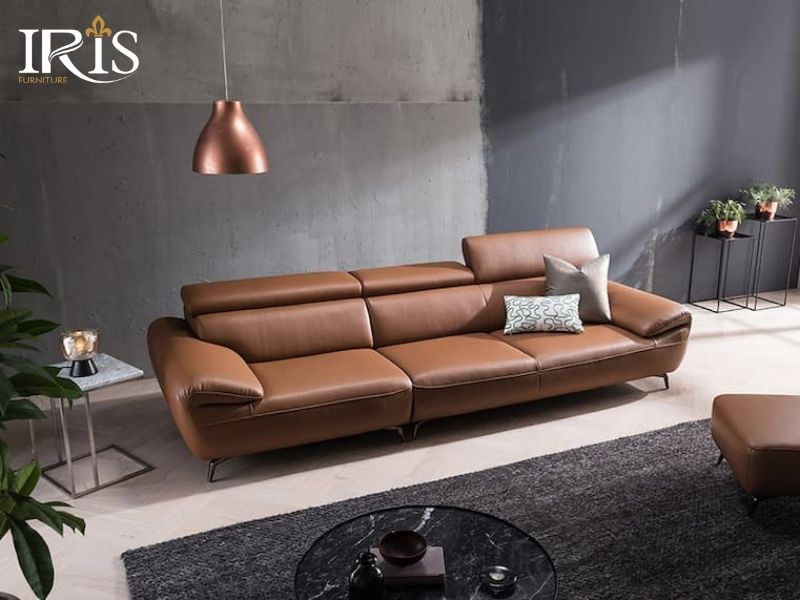 Lựa chọn da sofa phụ thuộc ngân sách không gian và lối sống sử dụng thực tế