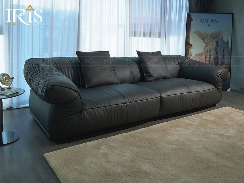 Sofa da Nappa bò Ý tại nội thất IRIS