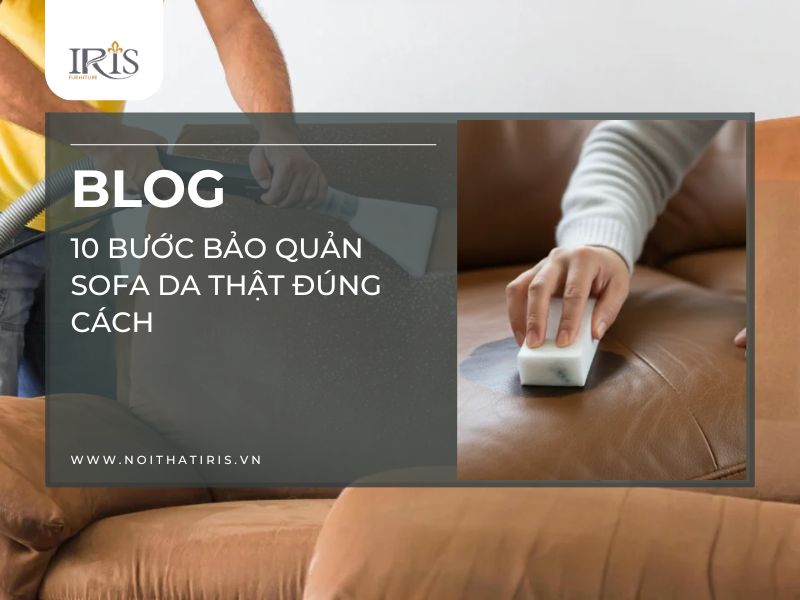 bảo quản sofa da