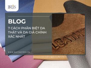 phân biệt da thật và da giả