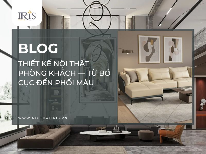 thiết kế nội thất phòng khách