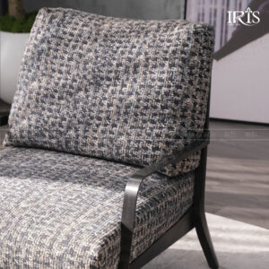 Alternative view of Armchair Viaggio Natuzzi – Vải Nỉ Minotti, Chân Gỗ Tự Nhiên Sơn Vân Lộ